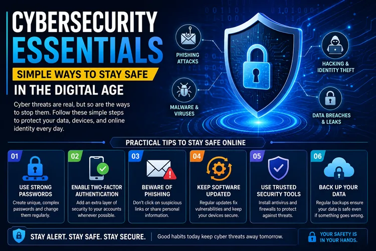 Cybersecurity Essentials Simple Ways to Stay Safe in the Digital Age