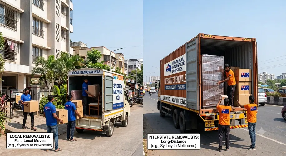 Local VS Interstate Removalists How Do They Differ